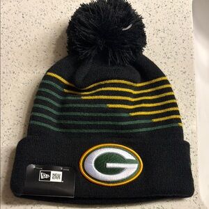 Green Bay Packers Black and Green Beanie